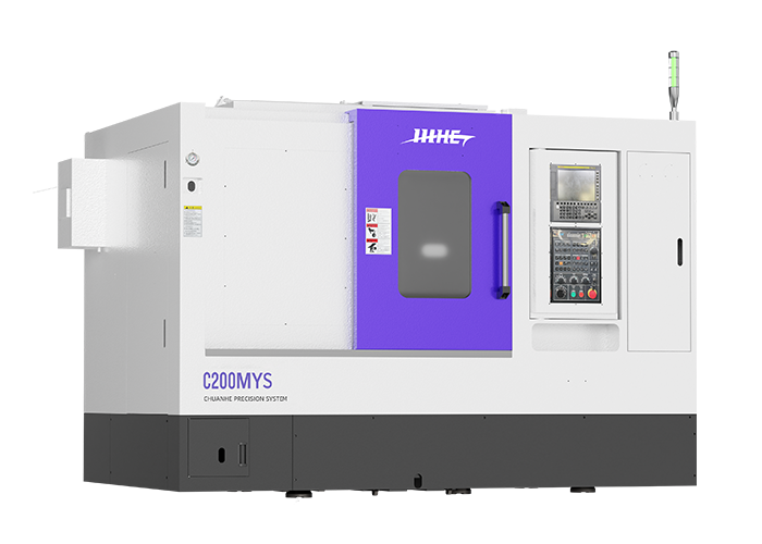 雙主軸單刀塔車(chē)銑復(fù)合機(jī)床