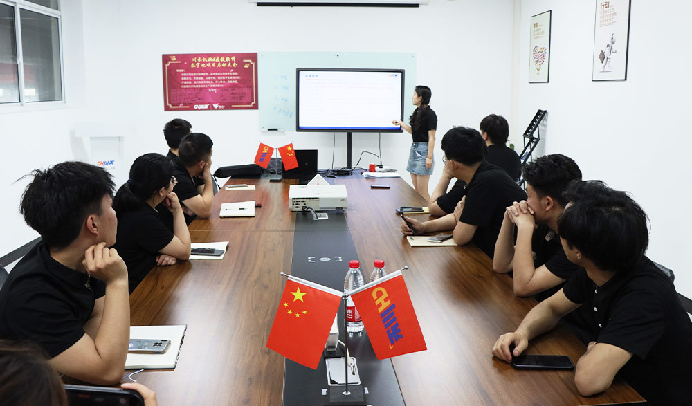 New employee training